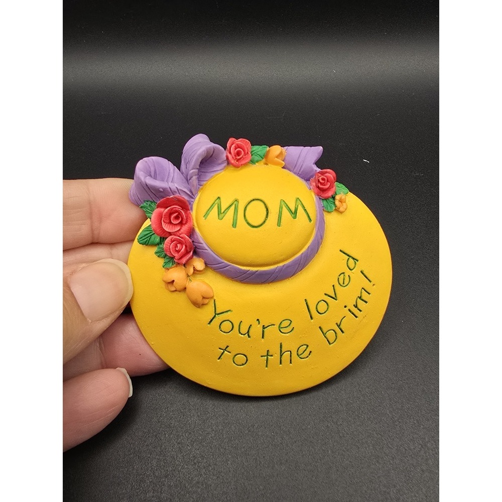 Mother's Day Gift  Mom You Are Loved To The Brim hat Magnet